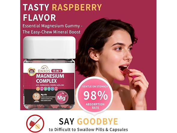15-In-1 Magnesium Complex Gummies 350