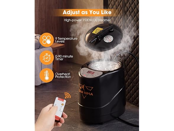 SAN HIMA 2 Portable Sauna for Home