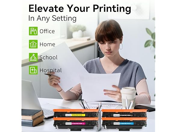 210A Toner Cartridges 4 Pack
