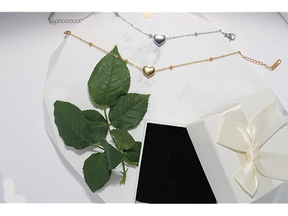 GlowAli 18K Gold Plated Heart Bracelet