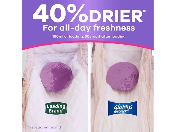 Always Discreet | Adult Diapers for 64ct
