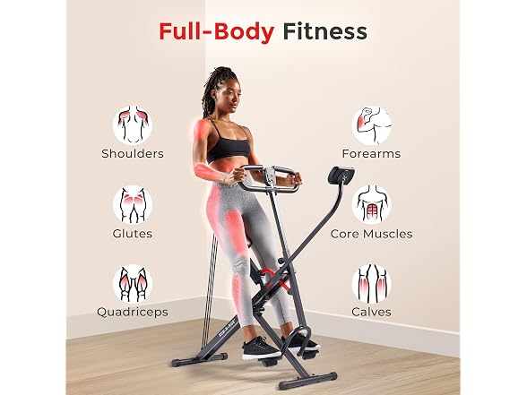 Sunny Health & Fitness Smart Row-N-Ride Exerciser