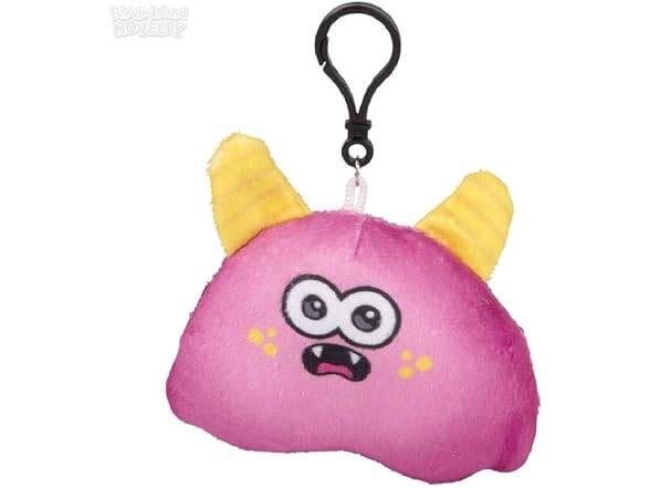3.5" Monster Plush Clip On
