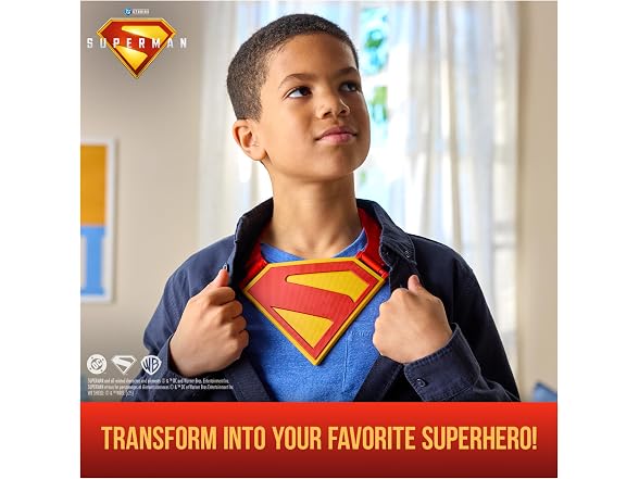 DC Comics Superman Power Cape Set