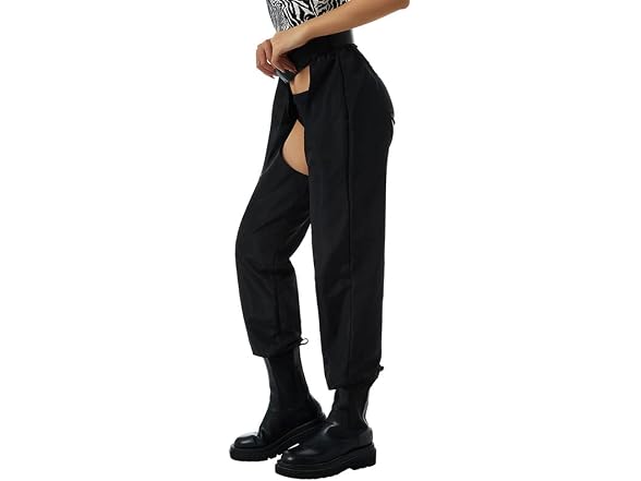 Vilagrah Women (S) Buckle Bottomless Pants Pants