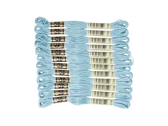 DMC 6-Strand Embroidery Cotton Floss, Light Peacock Blue