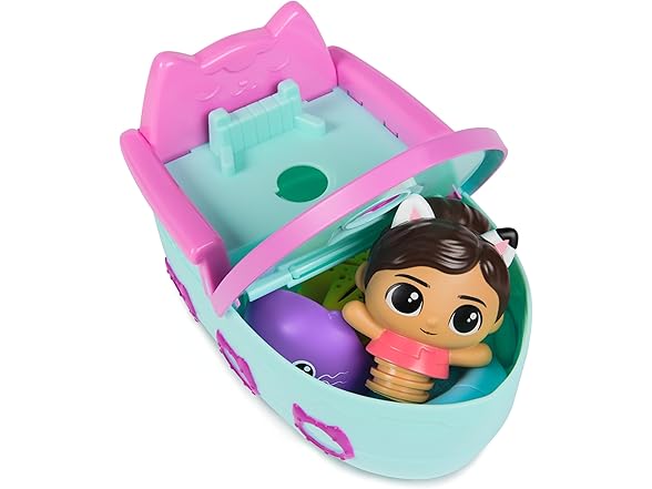 GABBY'S Dollhouse Gabby & SS Mercat Bath Set
