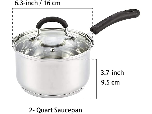Cook N Home Saucepan Sauce Pot