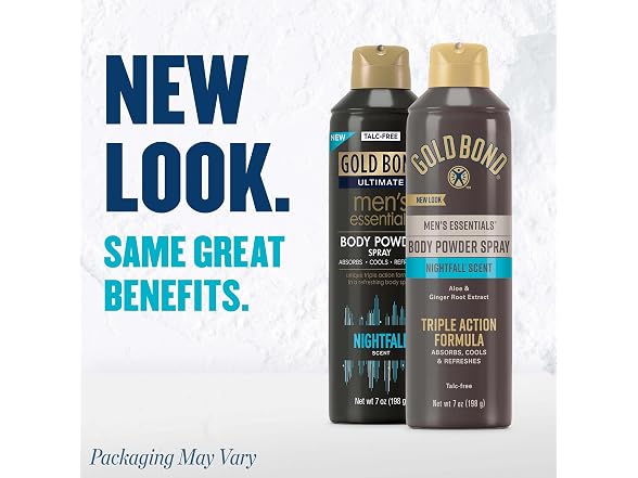 Gold Bond Men s Essentials Talc Free Body Powder