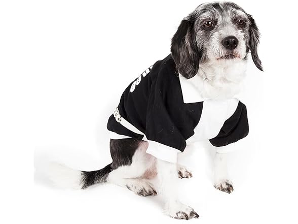 Pet Life ® Varsity-Buckled Dog Coat