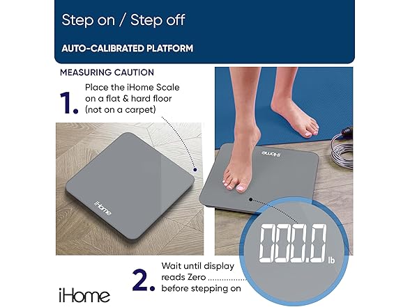 iHome Digital Scale 799296