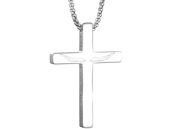 KouGeMou Silver Wings Necklace