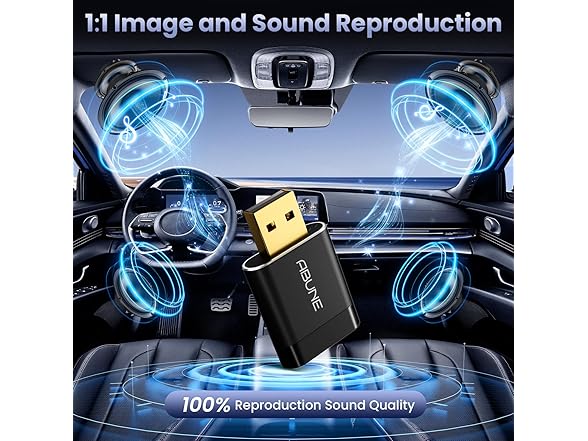 Abune Mini Wireless CarPlay Adapter for iPhone