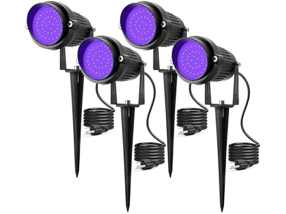 Fyielik Fyielik LED Halloween Black Lights 15W