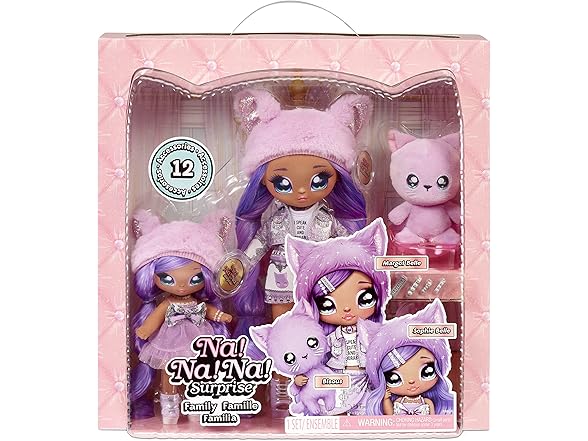 Na Na Na Surprise Family Fashion Dolls Set