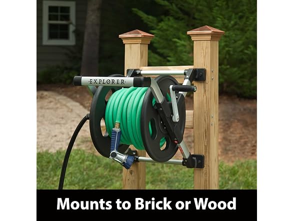 Liberty Garden Mount Hose Reel