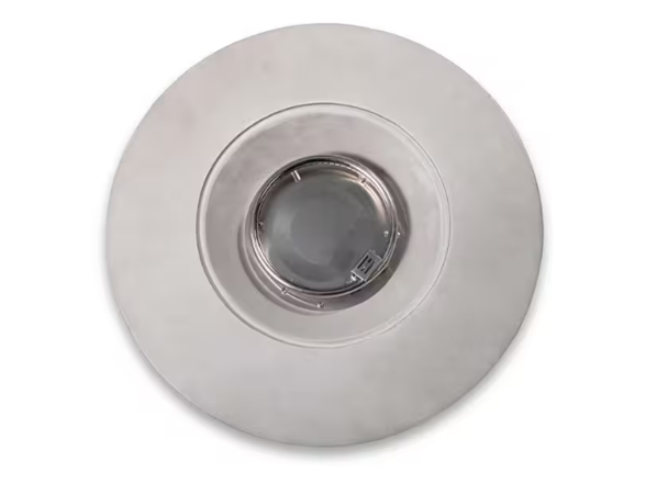 30" Light Gray Concrete Propane Table