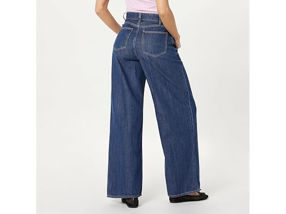 The Drop Alba Wide-Leg Relaxed Denim