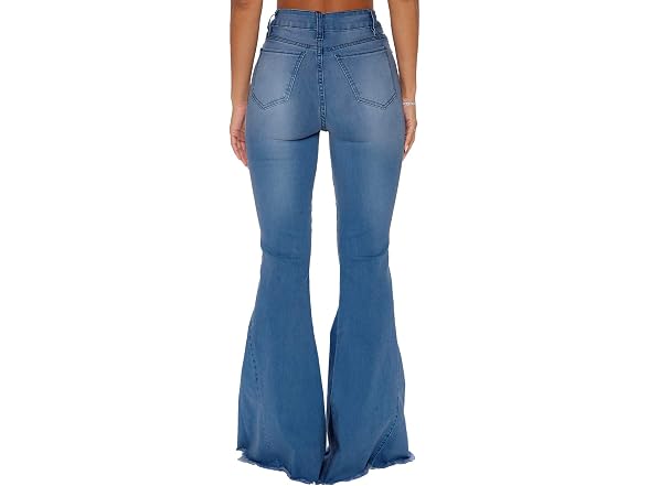 YouSexy Women (XL) Flare Bell Bottom Jeans Pants