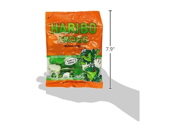Haribo Gummy Frogs, 5 Oz