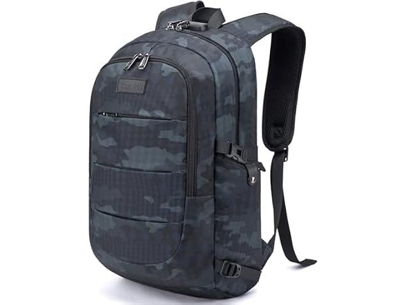 Tzowla Blue Camo 15.6" Laptop Backpack