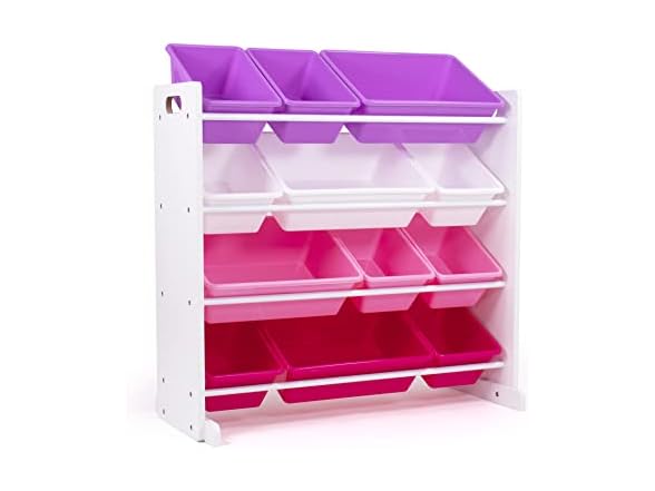 Humble Crew 4-Tier Toy Organizer 12 Bins