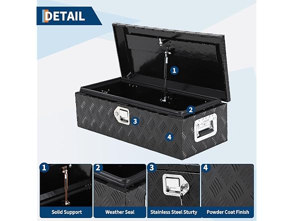 OUTLANE 30 Inch Truck Bed Tool Box