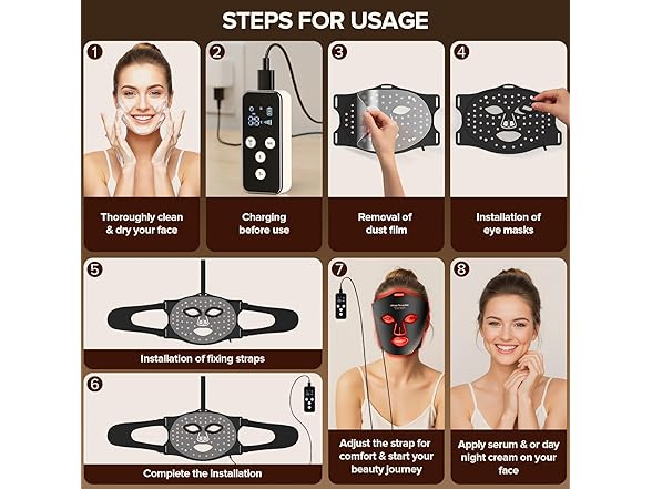 Duuckin Red Light Therapy Mask