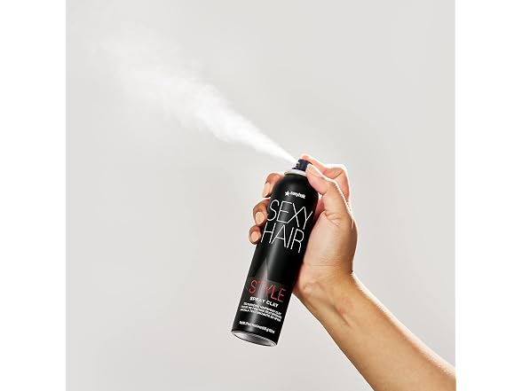 (2 Pack) Sexy Hair Spray Clay Texturizing Hairspray, 4.4 oz