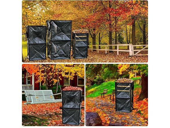 Florelf 65 gal Collapsible Garden Bags