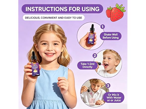 Kids Magnesium Liquid Drops-Magnesium