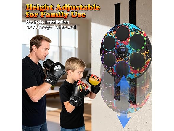 Music Boxing Machine with Gloves