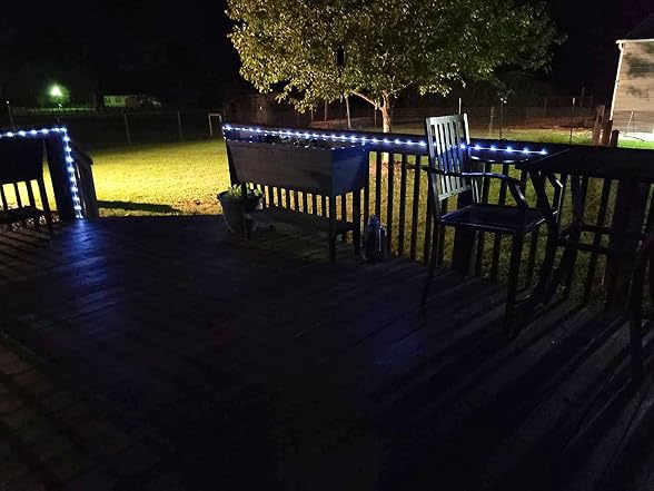 Honche Solar Rope Light 33FT 100L IP65