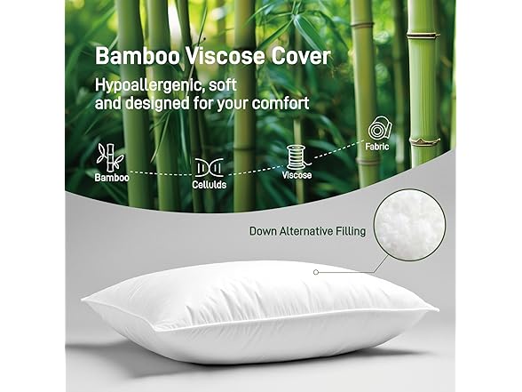 Aveallore Bamboo Viscose Pillow