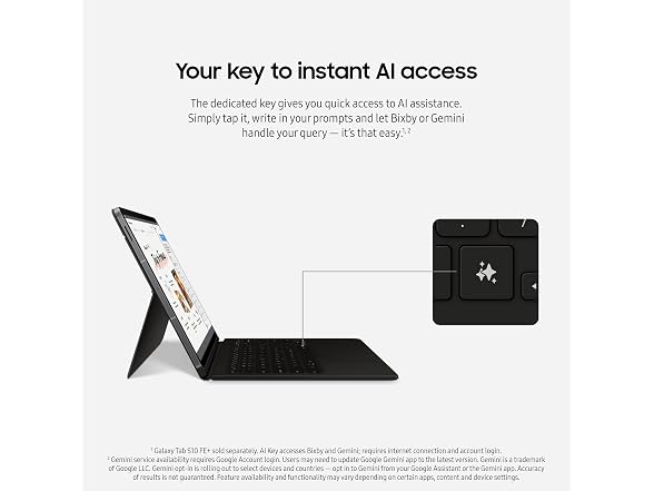 Samsung Galaxy Tab S10 FE+ Book Cover