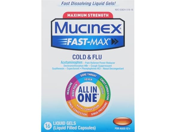 Mucinex Cold & Flu All-in-One 2-Pack