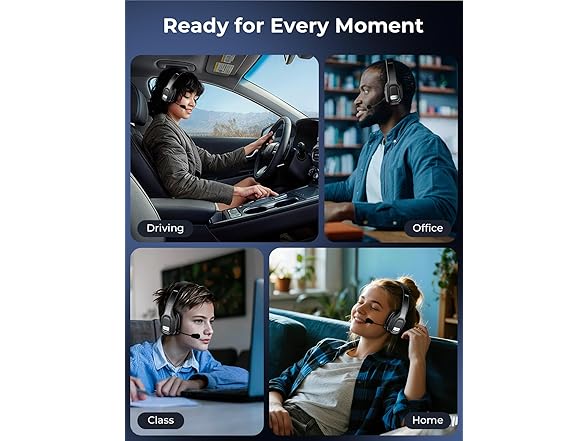 wyness Bluetooth Headset Black