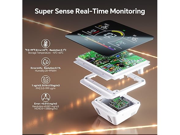 Xoopon BC135325060036 Air Quality Monitor