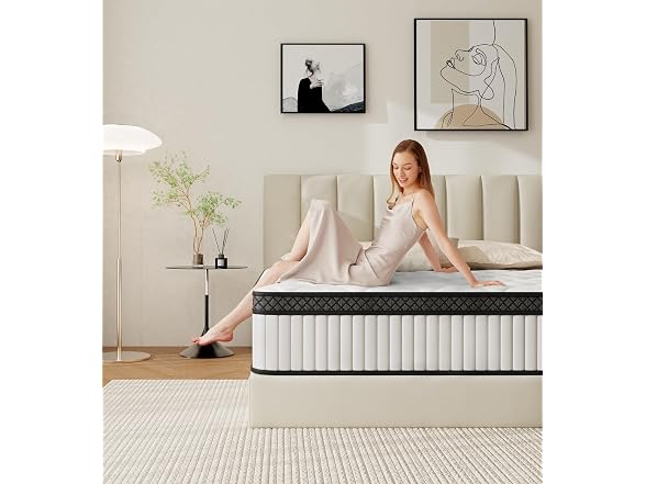 PHYAIR Twin Gel Memory Foam Mattress 12"
