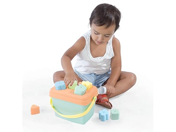 DOLU: Shape Sorter - Bucket - 7pc Sort & Play Toy