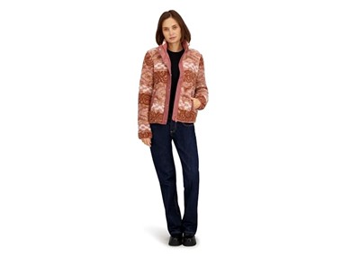 $19.99, Was $99.95, 80% Off! Billabong Womens Full Zip Sherpa Aztec Print Jacket dealfomo