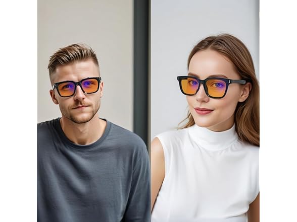 UrbanLens Sleep Glasses Amber 1.5x