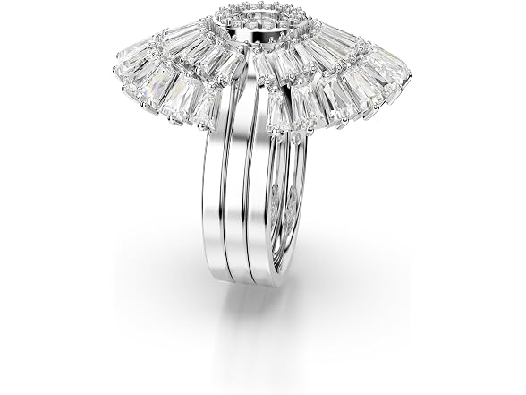 Swarovski Idyllia Stackable Ring Set, Shell Motif 