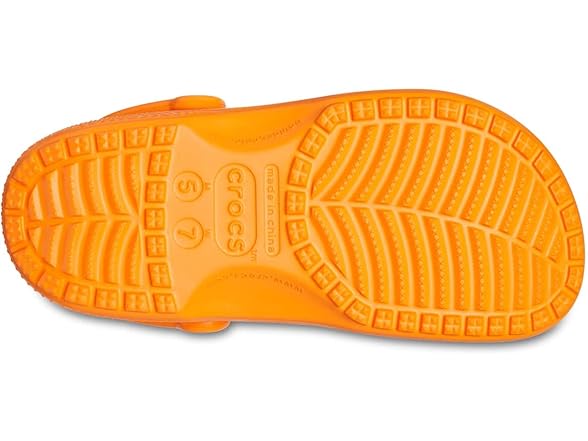 Crocs Classic Unisex Clog Orange Zing