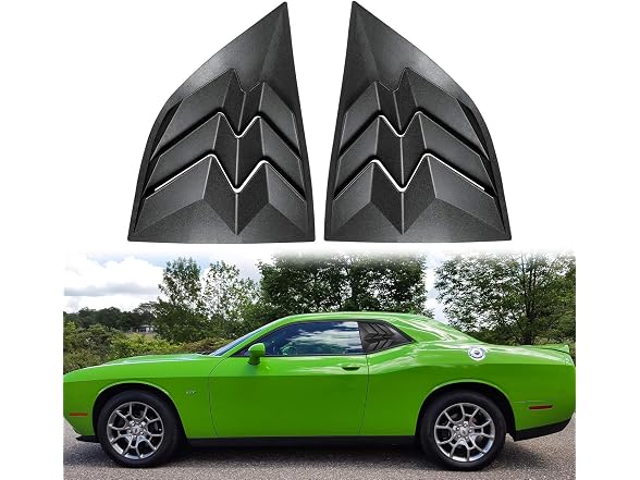 E-cowlboy Rear+Side Window Louvers for Dodge Cu