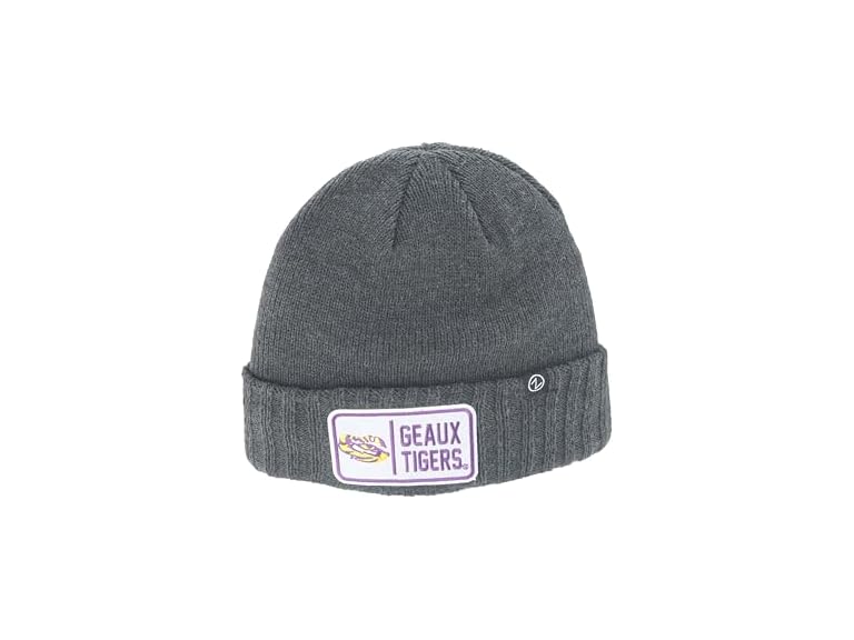 LSU Ranger Patch Beanie Grey