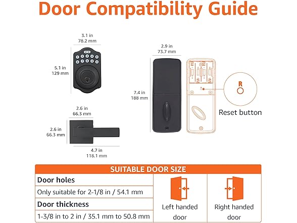 Amazon Basics Traditional Electronic Keypad