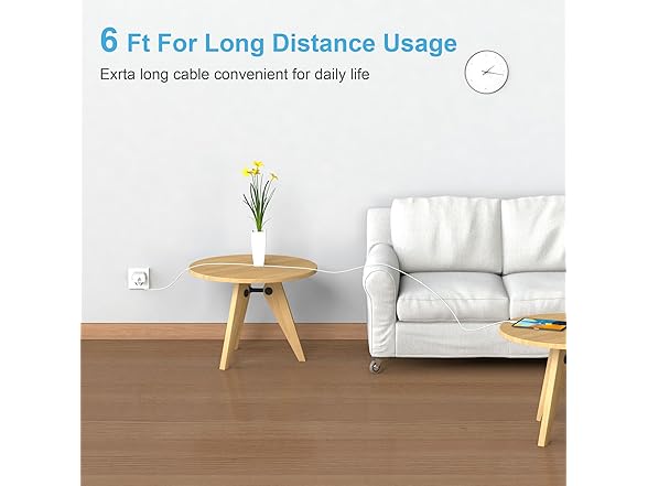 (3 PACK) STAMISH 20W USB-C Charger Block & 6FT Cables