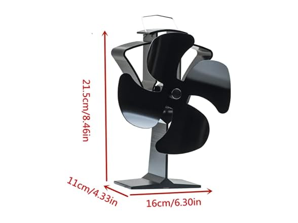 HEUNGBERANT HEUNGBERANT Wood Burning Stove Fan Heat - Gallery 6