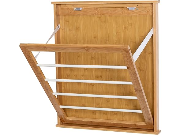 Honey-Can-Do Wall-Mounted Clothes Drying Rack